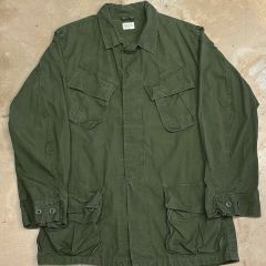 希少 アメリカ軍 ジャングルファティーグジャケット L-S 3rd - メルカリ