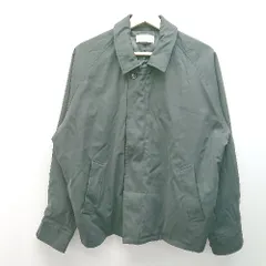 ◇ remer リメール シンプル カジュアル 無地 大人 おしゃれ 長袖 ジャケット サイズS チャコールグレー メンズ E  【1306260049919】