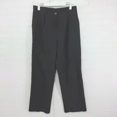 ◇ chuclla チュクラ ハイウエスト タック スラックス パンツ サイズXL ブラック メンズ E  【1306270006148】のサムネイル