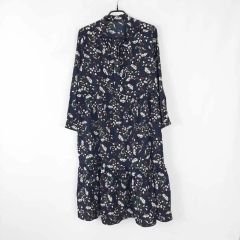 美品 マカフィー トゥモローランド 花柄カシュクールワンピース 36