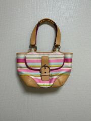 フェンディ ハンドバッグ ドラムドカーフレザー スエード バゲット