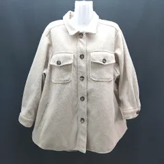 ◇ RAY CASSIN レイカズン カジュアル 厚手 オーバーサイズ 長袖 ジャケット コート サイズF ベージュ レディース E  【1307040062517】