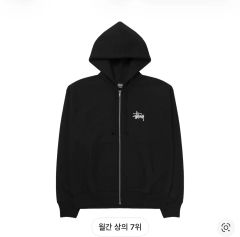 ❗️期間限定SALE❗️ステューシー ストック N.Y. ジップ フーディ 黒S ❗️期間限定SALE❗️ステューシー ストック N.Y. ジップ フーディ 黒S
