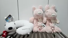 ガスパー ド アンド リサ ぬいぐるみ & ネックピロー 5個 まとめセット (新品)