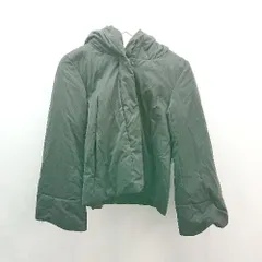 ◇ DOUX ARCHIVES ドゥアルシーヴ フーディー ジップアップ 防寒 長袖 ダウンジャケット サイズ02 ブラック レディース E  【1307120013590】のサムネイル