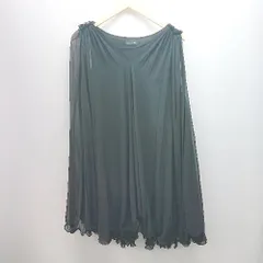 ◇ SCOT CLUB スコットクラブ vネック レース フェミニン 華やか ノースリーブ シャツ サイズ38 ブラック レディース E  【1307120031952】のサムネイル