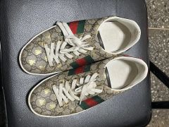 GUCCI グッチ GGスプリーム スニーカー シェリーライン レディース