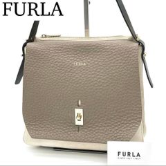 FURLA Marshmallow トートバック アーチロゴ レザー アイボリー - メルカリ