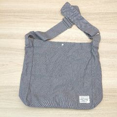 ◇ EMMA CLOTHES 엠마 클로즈 캐주얼 심플 원포인트 대용량 숄더백 그레이 맨즈 레이디스 E [1307210037536]