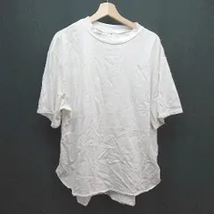 ◇ PAGEBOY ページボーイ クルーネック シンプル カジュアル ゆったり 半袖 Tシャツ サイズF ホワイト レディース E  【1307210049980】