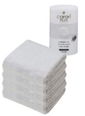 신품 carari(칼라리) 페이스 타올 흡수력[3.3배]의 마이크로 화이버 PLUS 그레이 4매조 섬유의 틈새에 재빠르게 흡수
