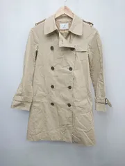 ◇ ◎ STUDIOUS きれいめ 通勤通学 長袖 トレンチコート サイズ 0 ベージュ レディース P  【1307260001471】のサムネイル