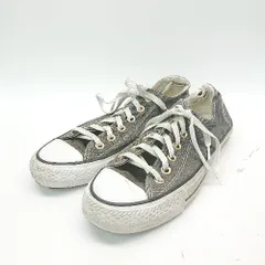 ◇ CONVERSE コンバース きれいめ カジュアル かわいい 無地 大人っぽい スニーカー サイズ24.5 グレー レディース E  【1307260033366】のサムネイル