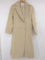 ◇ ◎ ROYAL PARTY ロイヤルパーティー 大人女子 通勤 通学 長袖 ロング コート サイズS ベージュ レディース P  【1308040018733】のサムネイル