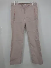 ◇ JILL STUART ジル スチュアート カジュアル 無地 ストレッチ パンツ サイズ4 ピンク系 レディース P  【1308090003697】のサムネイル