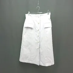 ◇ JILLSTUART バックファスナー 飾りパール 透け感なし ロング ストレート スカート サイズ2 ライトパープル レディース E  【1308160028780】のサムネイル