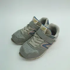 ◇ NEW BALANCE ニューバランス カジュアル かわいい ロゴ アクティブ スニーカー サイズ17 グレー レディース E  【1308160061312】のサムネイル