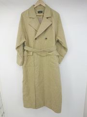 ■ ◎ EMMA CLOTHES エマ クローズ ロング丈 長袖 コート サイズF イエローベージュ系 レディース P 【1308160085066】