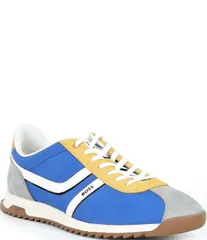 ヒューゴボス メンズ シューズ スニーカー Hugo Boss Orange Mens Zayn Sneakers BlueYellow ブルーのサムネイル