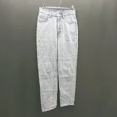 ◇ apres jour mignon フロントファスナー ストレート カジュアル デニムパンツ サイズM ブルー レディース E  【1308290021132】のサムネイル