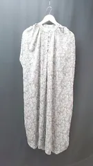 ◇ Crisp カジュアル 花柄 フェミニン フロントボタン ロング丈 ワンピース サイズF グレー レディース E  【1308290031346】のサムネイル