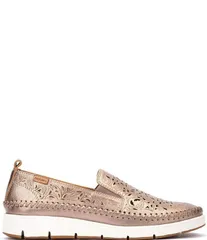 ピコリーノス レディース シューズ サンダル カットアウト レザー ローファー Pikolinos Tenerife Leather Etched Cut Out Wedge Loaferstoneのサムネイル