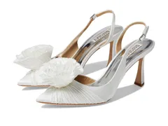 バッジェリーミシュカ レディース シューズ ヒール Badgley Mischka Blaire Soft White ホワイトのサムネイル