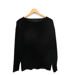 バンヤードストーム BARNYARDSTORM カットソー Tシャツ ベロア 長袖 シンプル F ブラック 黒 /KT26
