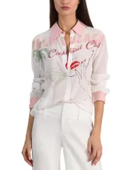 アリスアンドオリビア レディース トップス シャツ ブラウス Alice and Olivia Willa Cocktail Clublouse Cocktail Clubのサムネイル