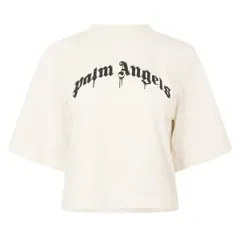 パーム・エンジェルス レディース トップス Tシャツ Palm Angels Womens TShirt White ホワイトのサムネイル