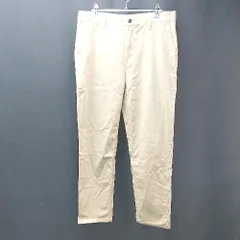 ◇ FREAK'S STORE ノータック カジュアル シンプル ワントーン チノパンツ サイズL ベージュ メンズ E  【1309040050297】のサムネイル