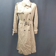◇ ◎ BORNY ボルニー 無地 ダブル シンプル 長袖 トレンチコート 表記なし ベージュ レディース E  【1309040066434】のサムネイル