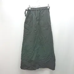 ◇ FREAK'S STORE ベルト調節 スリット ストレッチ ウエストゴム ロング丈 タイト スカート サイズS ブラック レディース E  【1309040099180】のサムネイル