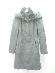 ◇ ZARA BASIC フロントファスナー シンプル 大人カジュアル 秋冬向け 長袖 ダウンコート サイズS グレー レディース E  【1309250015604】