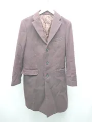 ◇ URBAN RESEARCH アーバンリサーチ バックスリット ウール生地 冬物 長袖 コート サイズM ワインレッド レディース E  【1309250018254】のサムネイル