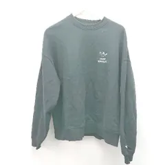 ◇ MARK GONZALES クルーネック プリント 刺繍 長袖 スウェット サイズM ブラック メンズ E  【1309250031017】