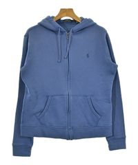 Ralph Lauren ラルフローレン ジップパーカー ニット 平成 水色 - メルカリ