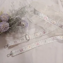 インド刺繍　スマホショルダー　スマホストラップ