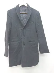 ◇ STUDIOUS ステュディオス 肩パット シンプル 秋冬 ウール 長袖 ジャケット コート サイズL ブラック レディース P  【1402160010896】のサムネイル