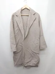 ◇ JOCONDE ROYAL ジョコンダロイヤル ウール混 シンプル ゆったり 長袖 コート サイズ38 グレージュ系 レディース P  【1402160018366】のサムネイル