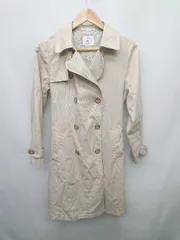 ◇ ◎ OLIVE des OLIVE オリーブ デ オリーブ 薄手 シンプル 長袖 トレンチコート サイズM ライトベージュ系 レディース P  【1402270004068】のサムネイル