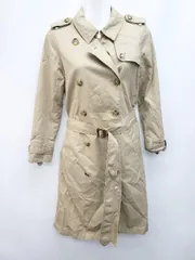◇ ◎ Ray BEAMS レイ ビームス シンプル 通勤 OL 薄手 長袖 トレンチコート サイズ0 ベージュ レディース P  【1402270003740】のサムネイル
