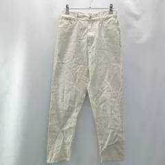 ◇ ehka sopo エヘカソポ カジュアル シンプル 無地 楽ちん チノパンツ サイズF アイボリー レディース E  【1402280002283】のサムネイル