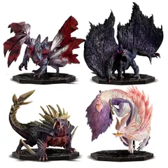 CAPCOM FIGURE BUILDER CUBE MONSTER HUNTER 4体セットボックス（ゴア・マガラ/奇しき赫耀のバルファルク/マガイマガド/タマミツネ） 約145×155×580mm PVC、ABS製