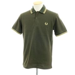 FREDPERRY フレッドペリー　半袖　ポロシャツ　グリーン×ゴールド　L 楽天市場】フレッドペリー ポロシャツ ゴールドの通販 トップス