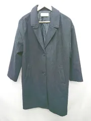 ◇ chocol raffine robe ショコラ フィネ ローブ シンプル 秋冬 長袖 チェスターコート サイズF ネイビー レディース P  【1404250010885】のサムネイル