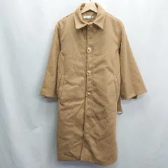 ■ ◎ Girly Doll ガーリードール ロング丈 シンプル 厚手 長袖 コート サイズL キャメル レディース E  【1405140001235】のサムネイル