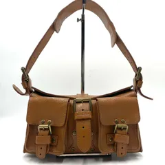 極美品● Mulberry マルベリー ハンドバッグ ショルダーバッグ ワンショルダー ロクサンヌ フラップ ブラウン レザー Y2Kのサムネイル