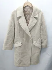 ◇ PREFERIR プレフェリール ロング丈 秋 冬 綺麗め 長袖 コート サイズ38（M） ベージュ レディース E  【1406050054175】のサムネイル