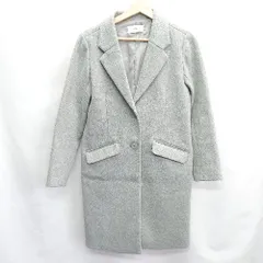 ◇ AZUL BY MOUSSY アズールバイマウジー 長袖 チェスターコート サイズS グレー レディース E  【1406050057046】のサムネイル
